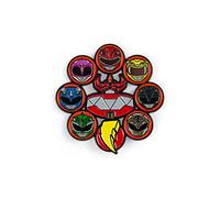 Toynk Mighty Morphin Power Rangers 2.5-Inch Deluxe Enamel Pin