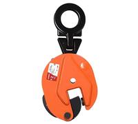 TOYO-INTL Vertical Plate Clamp 4400LBS/2T Vertical Lifting Clamps Jaw Opening up to 1.3'' Steel Plate Lifting Clamp for Vertical Lifting and Transporting (4400lbs)