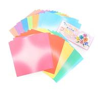 Toyo Origami, Fantasy Color Flower 15 cm x 15 cm, 10 Colors, 5 Each