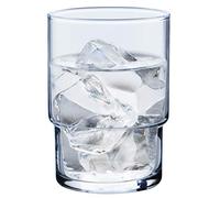 Toyo Sasaki Glass 00346HS Glass Tumbler, 8.5 fl oz (250 ml), HS Stack Tumbler, Dishwasher Safe