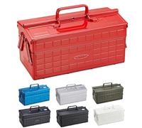 Toyo Tool Box ST-350R Steel 2-Tier Red