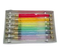 Toyo Tc1Pr Pattern Head Glass Cutter Rainbow Handle