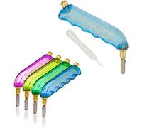 Toyo Tc600 Pattern Head Pistol Grip Glass Cutter Rainbow Handle
