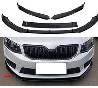 TOYOCC Car Front Spoiler for Skoda Octavia 2015-2019, Front Bumper Lip Front Splitter Diffuser Body Kit, Car Styling Accessories