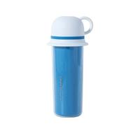 TOYOCC Three-in-one Travel mouthwash Cup Family Set Portable wash Cup Children's Home Brushing Cylinder Plastic Toothbrush Cup (Blue)