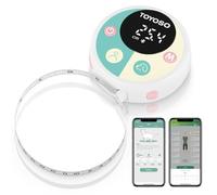 TOYOSO Smart Body Measuring Tape, Bluetooth Measuring Tapes for Human or Pet with APP, Digital Body Tape with LED Display, Retractable Double-Scale Ruler for Weight Loss, Muscle Gain and Fitness