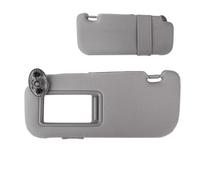 Toyota Auris & Corolla Sun Shade Left & Right Driver & Passenger Side Sun Visor (Grey, 2007-2013)