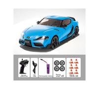 (Toyota Blue) Cross Border Ae86 Drift High Speed Remote Control Car Racing Light Charging Dynamic Sports Car Model