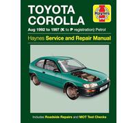 Toyota Corolla Petrol (Aug 92 - 97) Haynes Repair Manual: 92-97