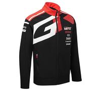 Toyota Gazoo Racing, Official 2025 World Rally Merchandise, Team Full Zip Softshell Jacket, Black, Red, White (UK, Alpha, XXL, Regular, Regular, Black)