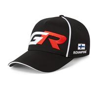 Toyota Gazoo Racing, Official 2025 World Rally Merchandise, Team Kalle Rovanperä Driver Baseball Cap, Black, Red, White