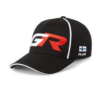 Toyota Gazoo Racing, Official 2025 World Rally Merchandise, Team Sami Pajari Drivers Baseball Cap, Black, Red, White