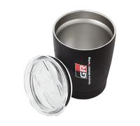 Toyota Gazoo Racing - Official Merchandise - Insulated Travel Thermal Mug - Black/Red - Capacity 260ml