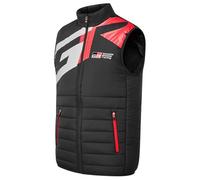 Toyota Gazoo Racing WEC Team Padded Gilet Jacket - World Endurance Championship WEC - Official Merchandise - Black/Red/White - Le Mans 24hr