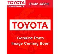 TOYOTA GENUINE 81561-42230 LENS & BODY, REAR COMBINATION LAMP LH 8156142230