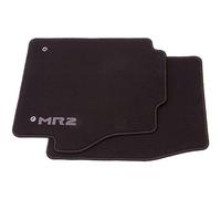 Toyota Genuine MR2 2x Luxury Carpet Floor Mats Black with Logo 2002- B0855ZV17P
