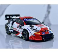 Toyota GR Yaris Rally 1 Hybrid WRC - Bburago 1:43 Diecast Model Racing Car