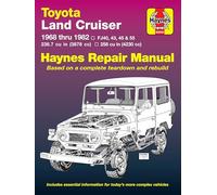 Toyota Land Cruiser Series FJ40, FJ43, FJ45 & FJ55 (1968-1982) Haynes Repair Man