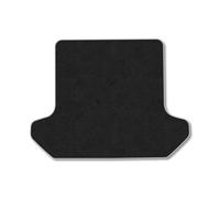Toyota Land Cruiser (2003-2010) Boot Liner Premium Tufted Carpet Tailored Fit Car Floor Boot Mat Grey Binding Protector Durable Non Slip Compatible Custom Fit Accessory