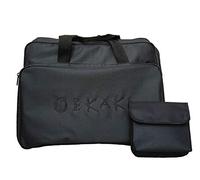Toyota Oekaki Renaissance OEKAKI50 Sewing Machine Exclusive Carrying-Storage Bag/Black, Padded, Big Front Pocket, Come with a Small Bag for Cable/Quick Guide Storage
