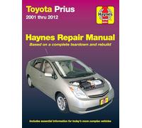Haynes – Toyota Prius 2001 Thru 2012 Repair Manual