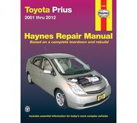 Toyota Prius 2001 Thru 2012 Haynes Repair Manual