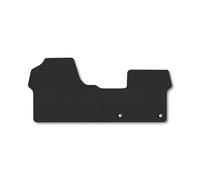 Toyota Proace (2016+) Rubber Van Mats Accessories Tailored Fit Compatible Accessory Waterproof Protection Non-Slip Car Floor Mats 3mm Thick Full Coverage Durable Coverage with Clips