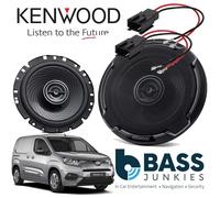 Toyota ProAce City 2019 On KENWOOD 660 Watts 2 Way Front Door Car Speakers