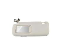 Toyota Sun Visor Replacement for Auris Corolla 2007-2013 - Beige Left Driver Side Interior Shade With Mirror