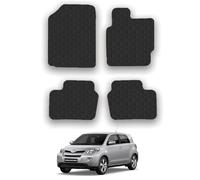 Toyota Urban Cruiser (2009+) [4Wd] Heavy Duty Thick Rubber Car Mats Accessories Tailored Fit Front Rear Set Compatible Accessory Waterproof Durable Non-Slip 5mm Full Coverage Protection with Clips