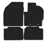 Toyota Yaris Cross (2021+) Car Mats Accessories Tailored Fit Tufted-Pile Premium Carpet Black Trim non-Slip Floor Mats Full Coverage Compatible Accessory Full Front & Rear Set Hand-Finished