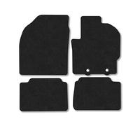 Toyota Yaris Cross (2021+) Premium Car Mats Accessories Tailored Fit Tufted-Pile Carpet Black Trim Non-Slip Floor Mats Full Coverage Compatible Accessory Full Front & Rear Set Hand-Finished with Clips