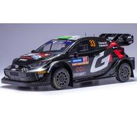 Toyota Yaris WRC #33 Rally Sweden 2024 Evans / Martin 1:18 Model IXO Model