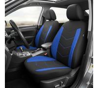 TOYOUN Car Seat Covers Blue - Front Seat Covers for Van Sedan SUV- Universal Fit-Breathable Seat Covers Front Pair