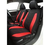 TOYOUN Car Seat Covers Red - Front Seat Covers for Van Sedan SUV- Universal Fit-Breathable Seat Covers Front Pair