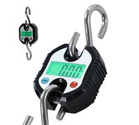 TOYPWAY Digital Crane Scale, 150kg Loading Capacity, Double Accuracy Electronic Mini LCD Loop Hanging Luggage Fishing Scale, Heavy Duty Weight Balance with Tare Function 833211