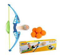 Aqua Blaster Archer, Includes 1 Bow and 6 Soft Cotton Balls, Outdoor Slingshot Bow for Summer Fun, Garden Games, Water Play and Pool Party Activities