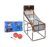 Toyrific Slam Stars Kids Basketball Game, 2 Player Indoor Outdoor Set With Shoot Hoop Backboard