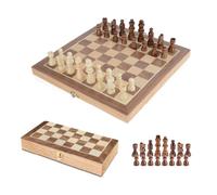 Toyrific Wooden Foldable Wooden Chess Travel Set