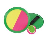 Toyrific Childrens/kids Catch Pad & Ball Set Pink/yellow (One Size)