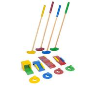 Toyrific Garden Games Wooden Crazy Golf Set For Kids, Children's Garden Mini Golf Course