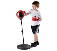 Toyrific | Punch Bag with Gloves, Adjustable Boxing Set with Stand and Punching Ball, Freestanding for Kids Boys, Girls and Beginners