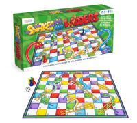 Toyrific Snakes and Ladders Family Board Game for Kids & Adults | Game Board, Dice & 4 Player Counters, Family Board Game, Classic Kids Game, Ages 3+, Screen-Free Fun