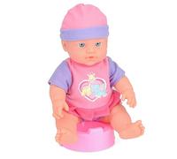 Toyrific Snuggles Skyla Baby Doll | Potty Training Hard Body Doll with Accessories, Cry Drink and Wet Function Baby Doll for kids Ages 3+ 31cm