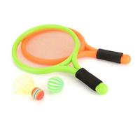 Toyrific Wooden Effect 38cm Racket Set Toyrific Multicolor