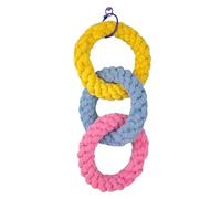Toys by Gree Glider - 100g Climbing Rope for Caged Fun Enrichment Game with Hanging Design, Animal Accessories for Hamster Ferret Parret, Cotton, Pack of 1, 3.1