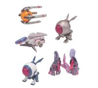 Toys Cabin R-Type FINAL2 1/180 Dimensional Fighter Plane Collection Vol. 1 x All 5 Types Full Complete Gacha Capsule Toy