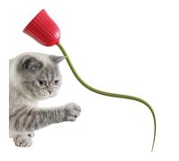 Toys Cat Interactive, Cat Interactive Toys | Smart Electric Rolling Chasing Toy | Portable USB Rechargeable Mobile Kitten Ball with Tail for Indoor Cats, Relieves Boredom and Encourages