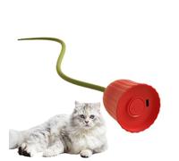Toys Cat Interactive, Cat Interactive Toys, Smart Electric Rolling Chasing Toy - Smart USB Rolling Cat Rolling Ball Interactive Ball with Tail for Indoor Kittens for Boredom Relief