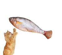 Toys Catnip Fish, Interactive Cat Toys for Indoor, Cat Electric Active Toys, Real Interactive Tail Stirring, Jumping Fish for Indoor Cat Exercise, Boredom